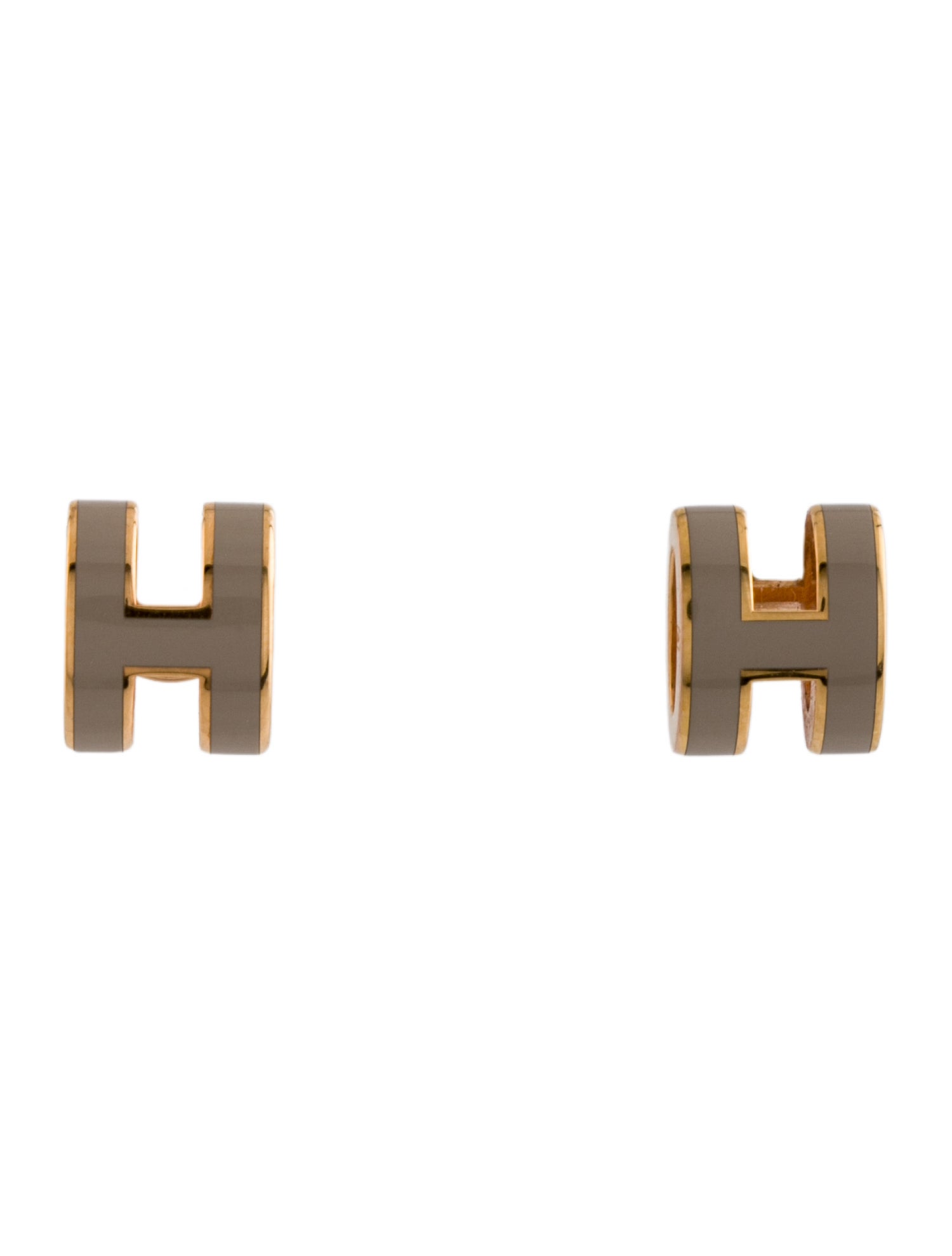 Hermès Mini Pop H Stud Earrings