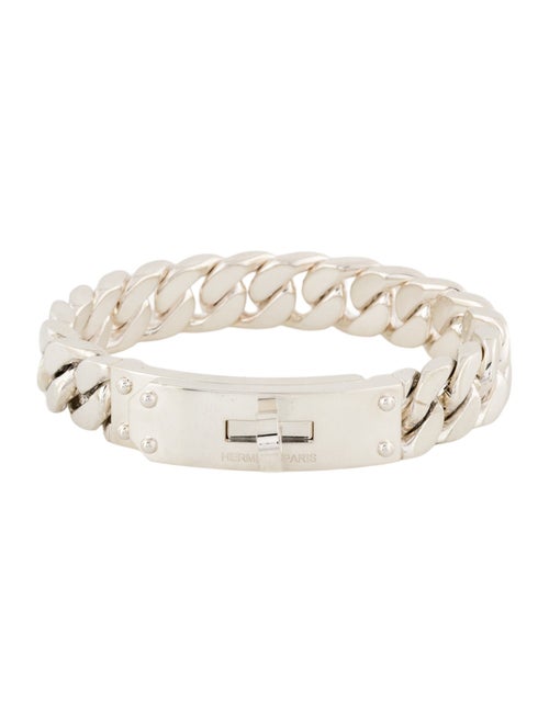 Hermès Kelly Gourmette Bracelet, Large Model