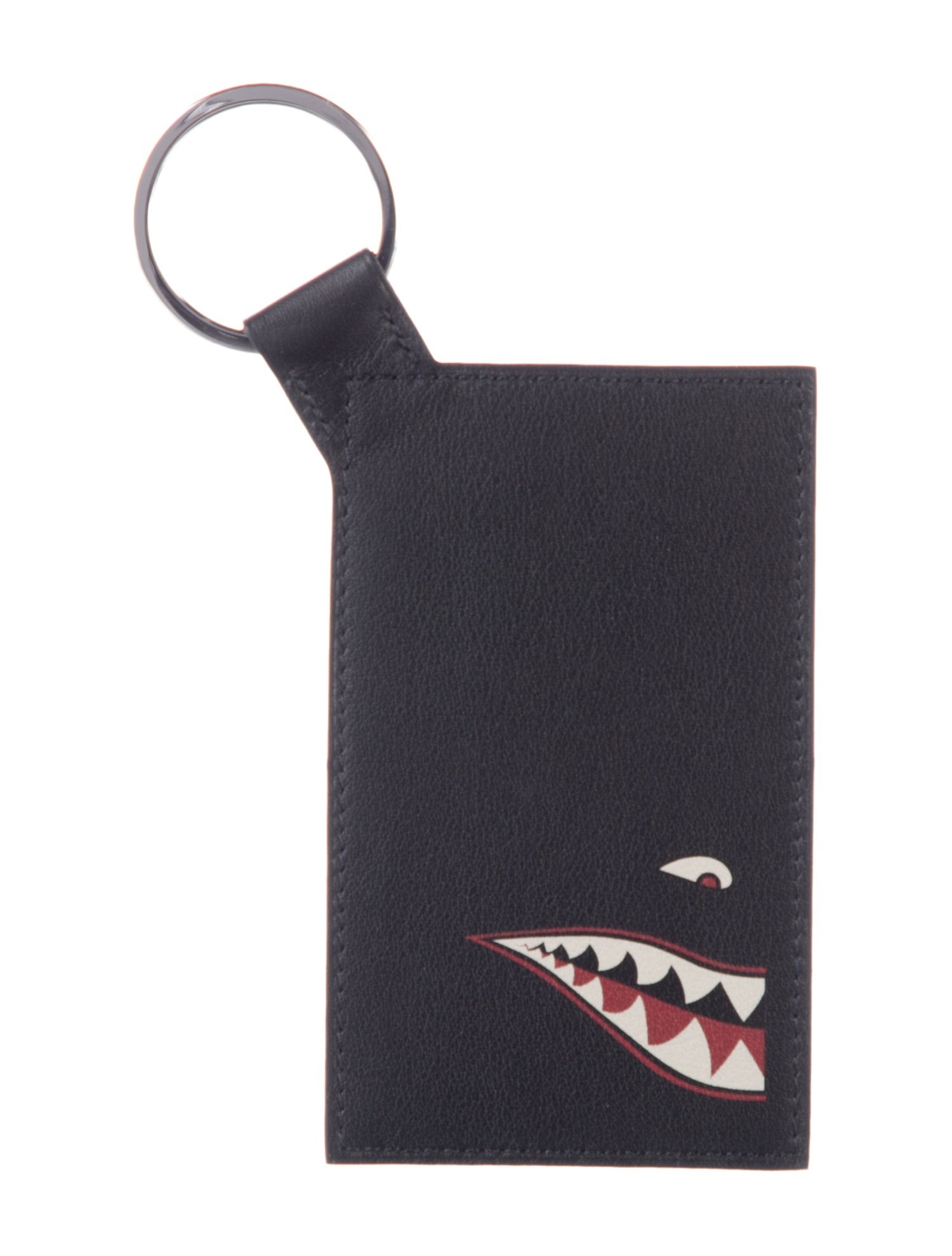 Hermès Shark Card Holder Key Ring