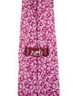 Hermès Patterned Silk Tie