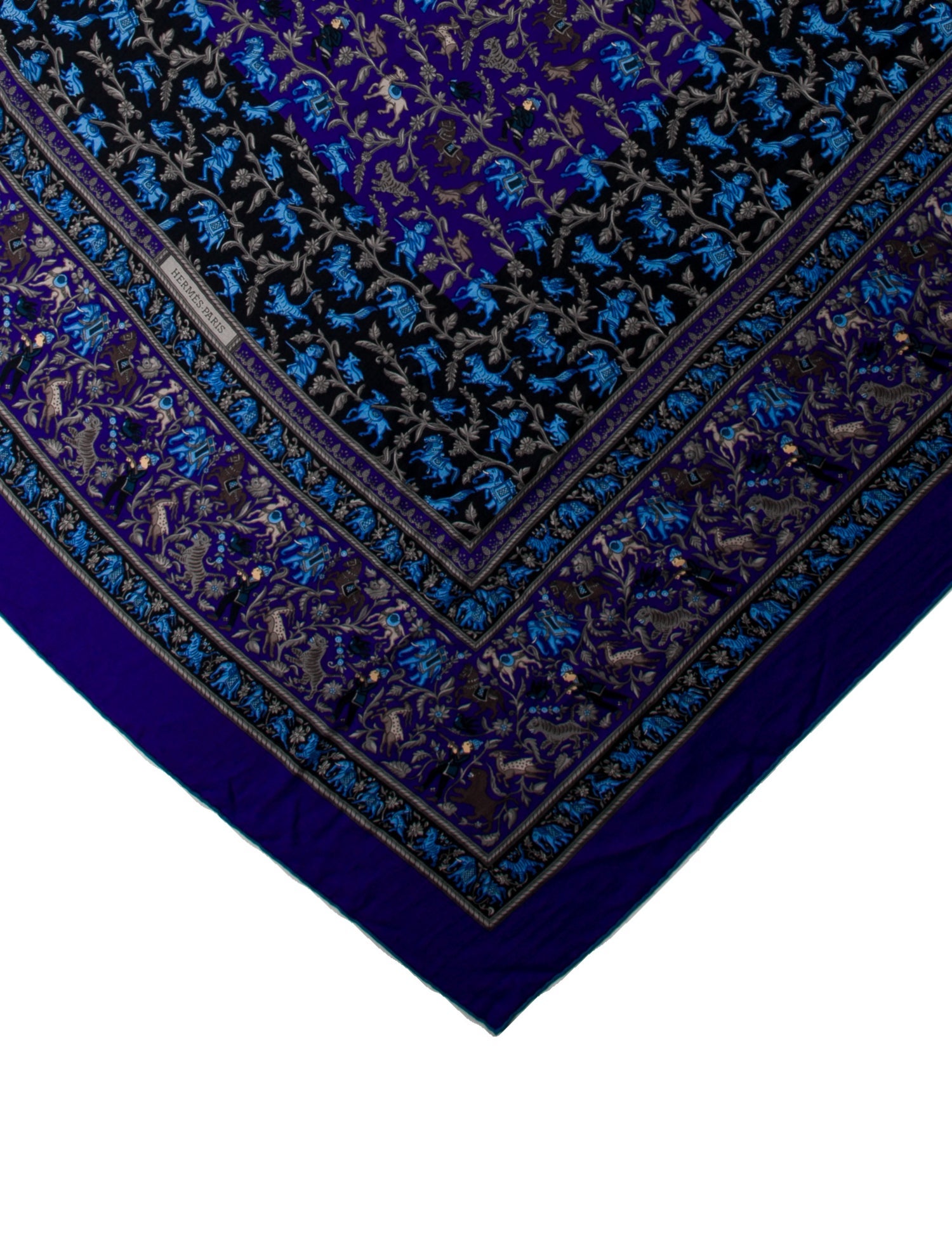 Hermès Chasse En Inde Cashmere Shawl