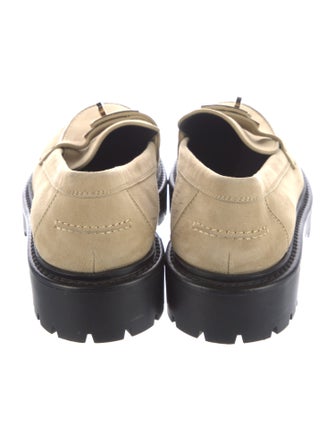 Hermès Icone Suede Loafers