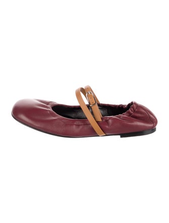 Hermès Jolly Calfskin Mary Jane Flats