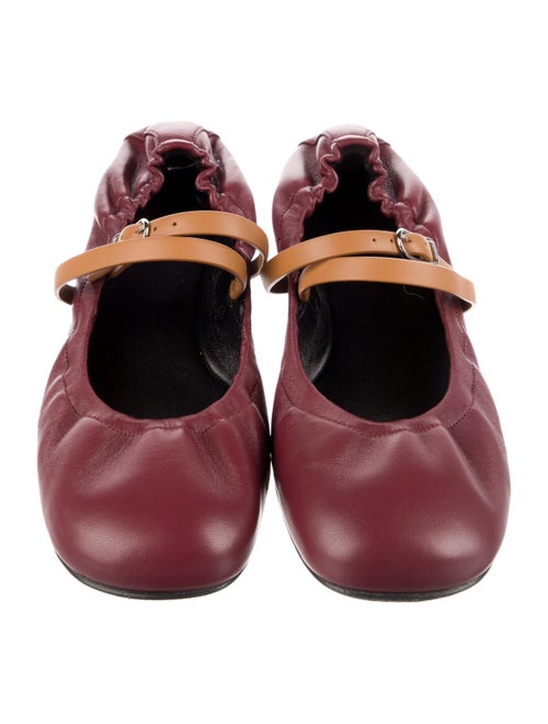 Hermès Jolly Calfskin Mary Jane Flats