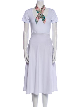 Hermès Exposition Universelle Silk Twilly Scarf