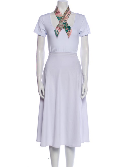 Hermès Exposition Universelle Silk Twilly Scarf