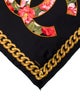 Chanel Silk Interlocking CC Logo Scarf