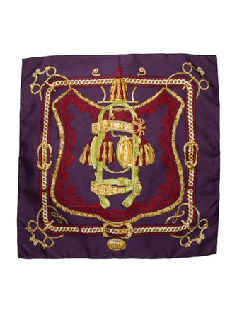 Hermès Bride de Cour Silk Scarf