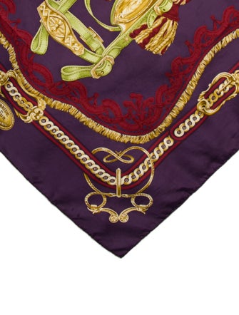 Hermès Bride de Cour Silk Scarf