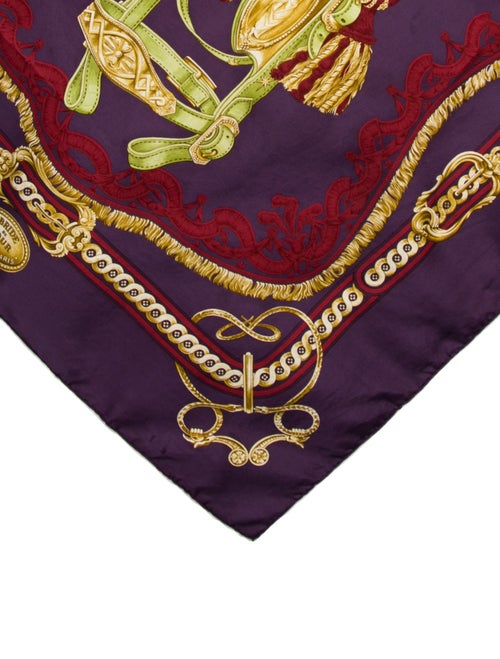 Hermès Bride de Cour Silk Scarf