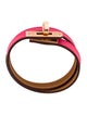 Hermès Leather Kelly Double Tour Wrap Bracelet