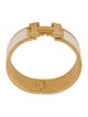 Hermès Clic Clac H Enamel Bangle Bracelet