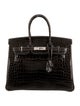 Hermès Shiny Porosus Crocodile Birkin 35