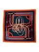 Hermès Coaching Cashmere Scarf