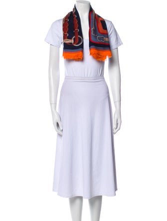 Hermès Coaching Cashmere Scarf