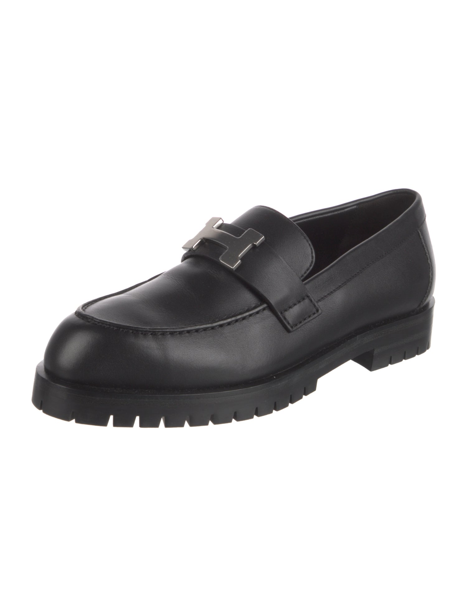 Hermès Faubourg Calfskin Loafers