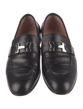 Hermès Paris H Logo Loafers