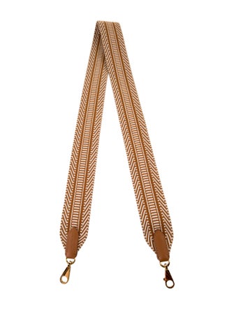 Hermès Toile Sangle Cavale 50mm Bag Strap