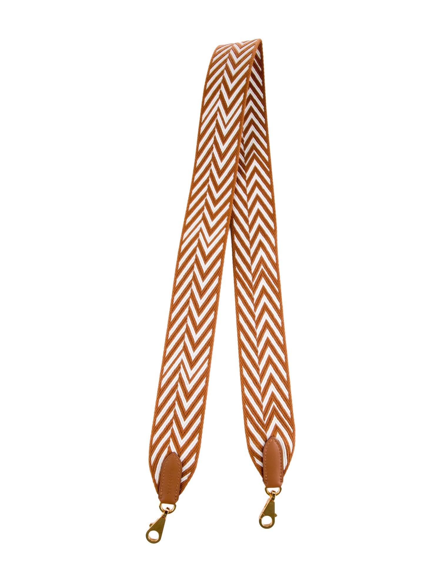 Hermès 2024 Toile 50mm Sangle ZigZag Bag Strap