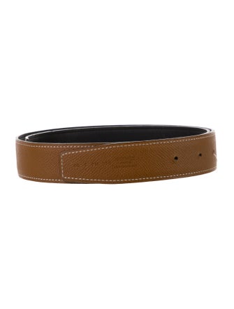 Hermès Reversible 32 mm Belt Strap Belt Strap