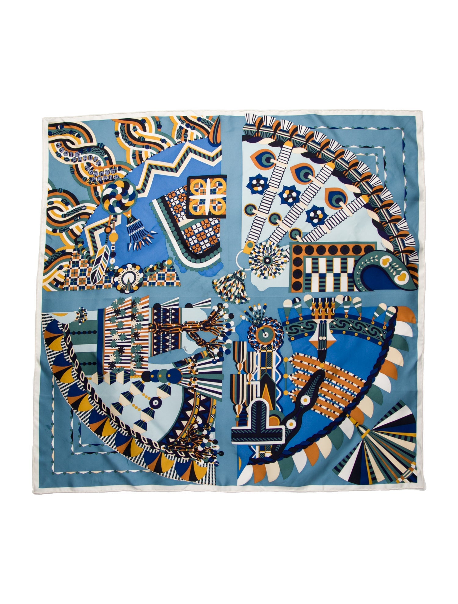Hermès Haute Parure Silk Scarf