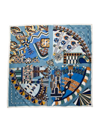 Hermès Haute Parure Silk Scarf