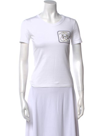 Hermès Graphic Print Crew Neck T-Shirt