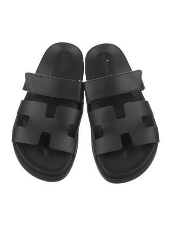 Hermès Chypre Calfskin Slides