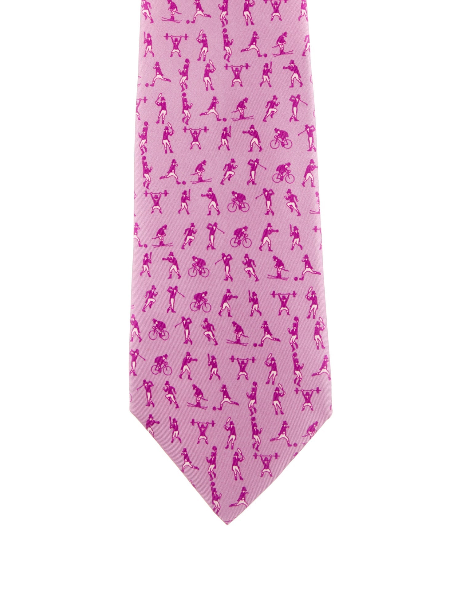 Hermès Patterned Tie.