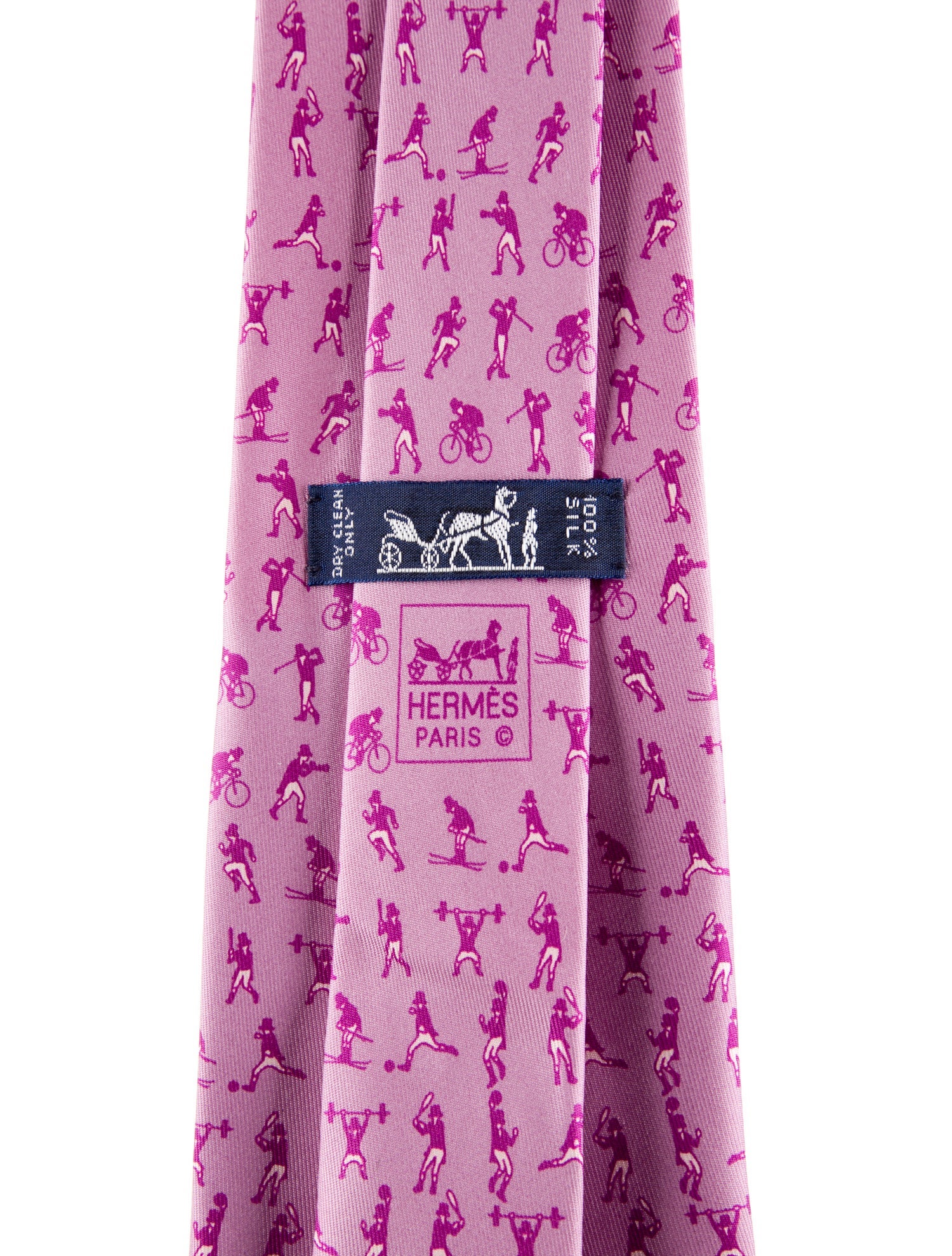 Hermès Patterned Tie.