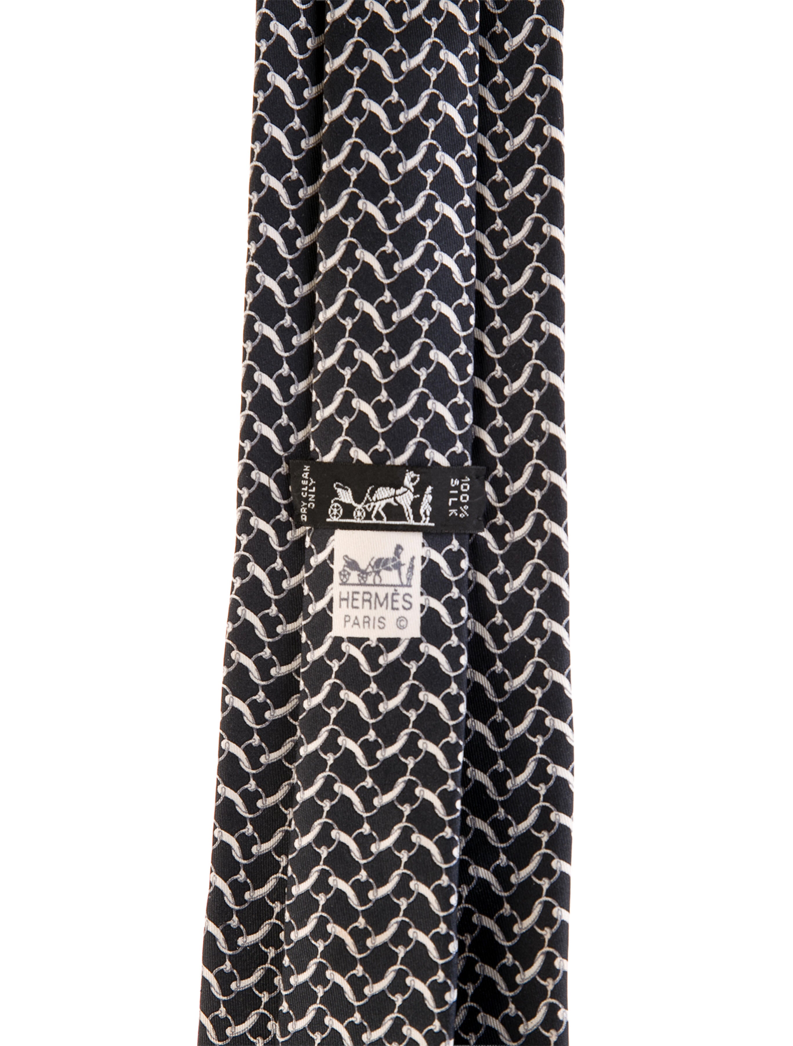 Hermès Patterned Tie