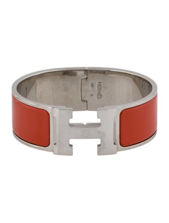 Hermès Enamel Clic Clac H Bracelet