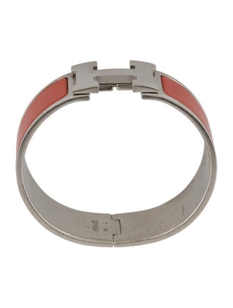 Hermès Enamel Clic Clac H Bracelet