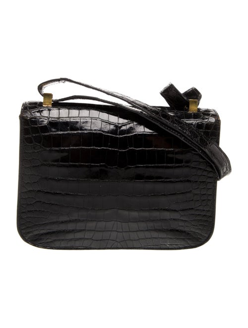 Hermès Shiny Crocodile Constance 23
