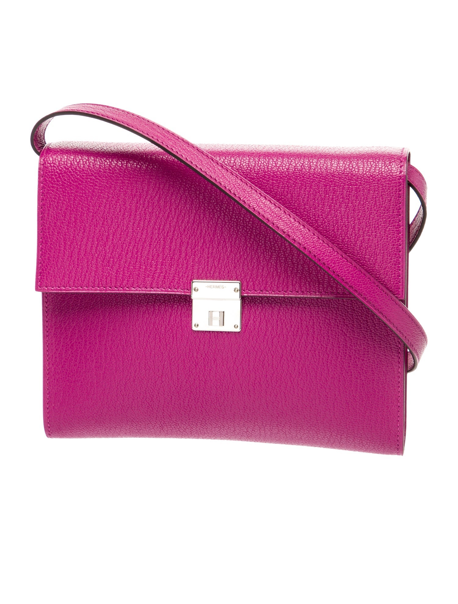 Hermès Chevre Mysore Clic 16 Wallet w/ Strap