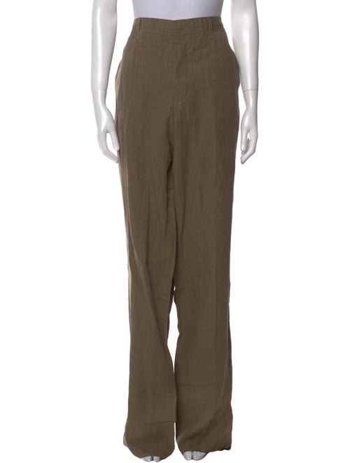 Hermès Linen Wide Leg Pants