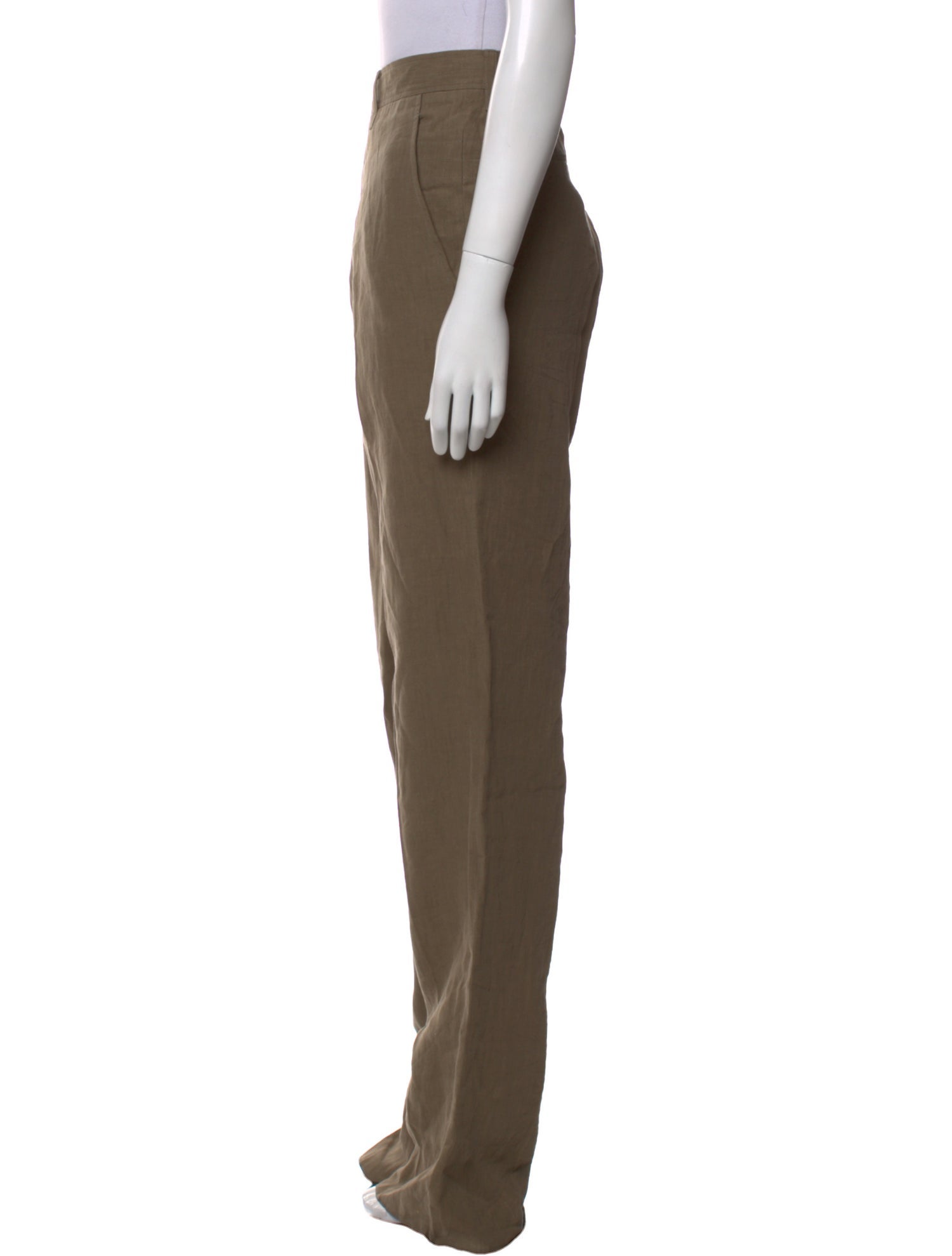 Hermès Linen Wide Leg Pants