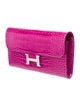 Hermès 2011 Constance Long Wallet