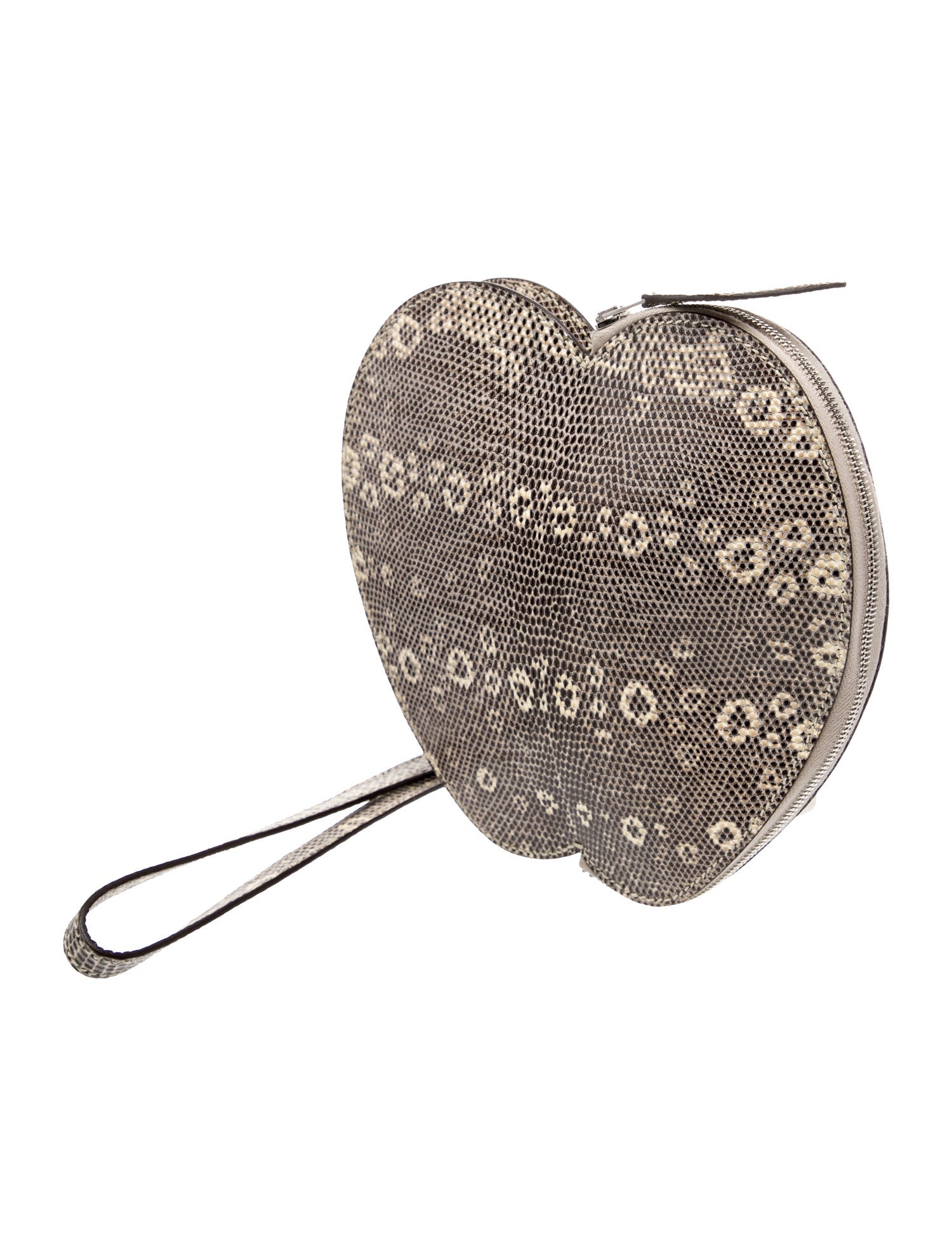 Hermès Ombre Lizard Tutti Frutti Apple Clutch