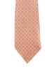 Hermès Patterned Silk Tie
