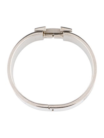 Hermès Enamel Clic Clac H Bracelet