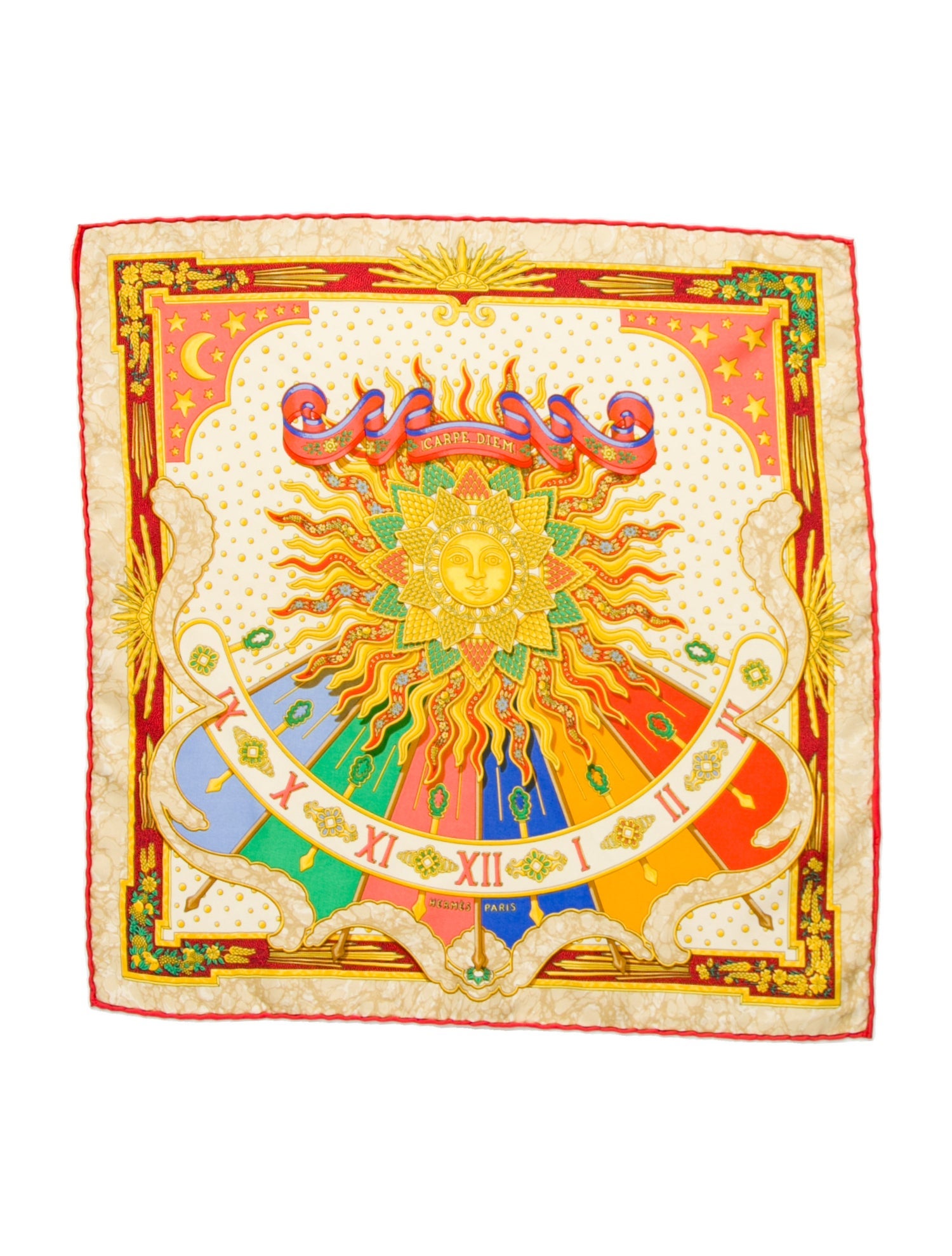 Hermès Silk Pocket Square