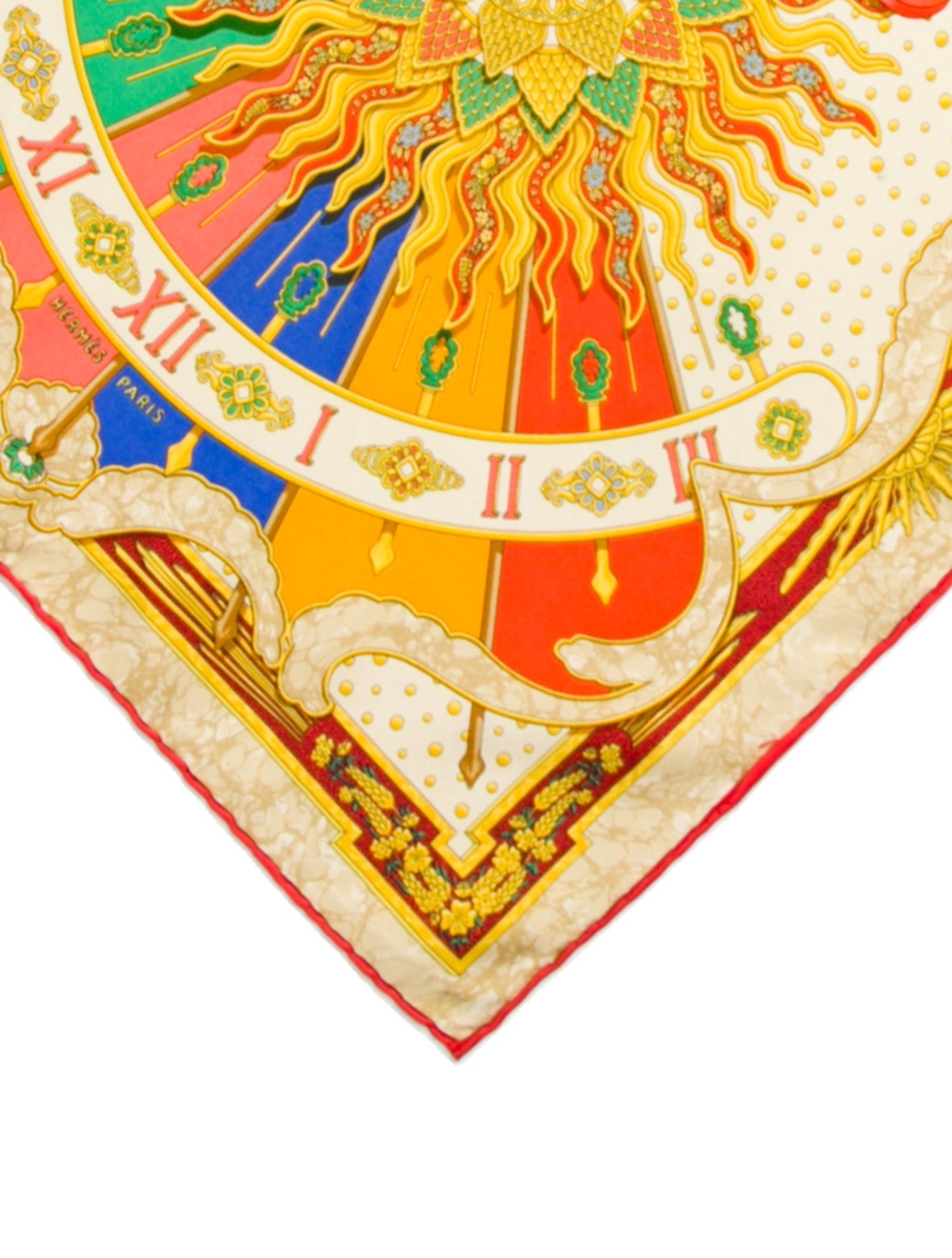 Hermès Silk Pocket Square