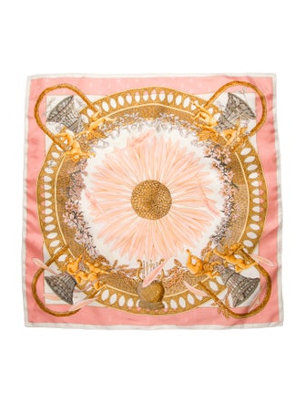 Hermès Je T'aime Un Peu Beaucoup Passionnement Silk Scarf