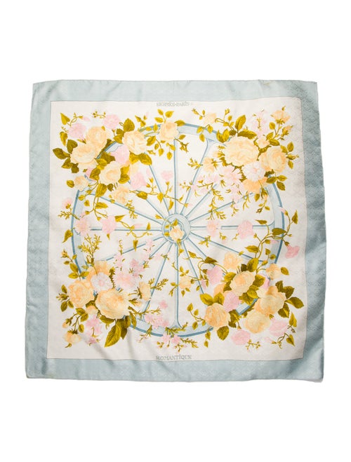 Hermès Romantique Jacquard Silk Scarf
