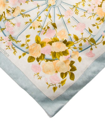 Hermès Romantique Jacquard Silk Scarf