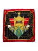 Hermès Vue Du Carrosse De Galère La Reale Silk Scarf