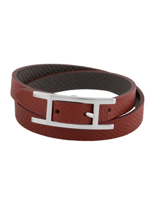 Hermès Behapi Double Tour Wrap Bracelet