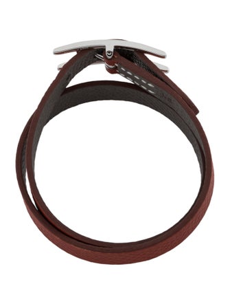 Hermès Behapi Double Tour Wrap Bracelet