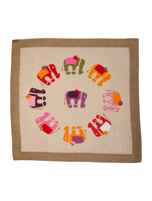 Hermès La Ronde des Elephants Scarf